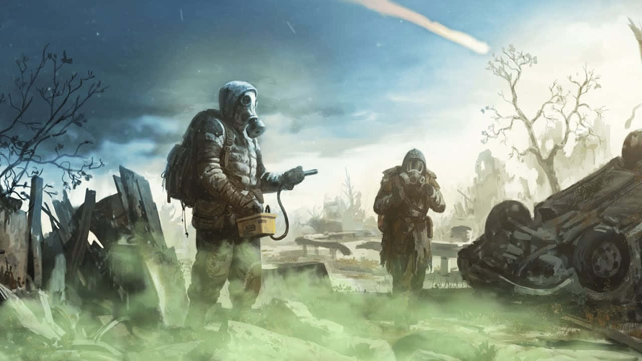 A Shattered World: The Aftermath of Nuclear Winter Wallpaper