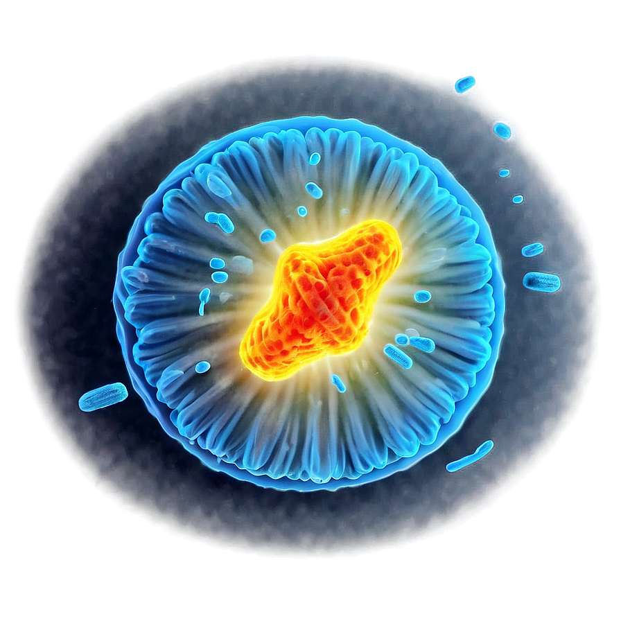 Nucleus With Chromosomes Png 86 PNG