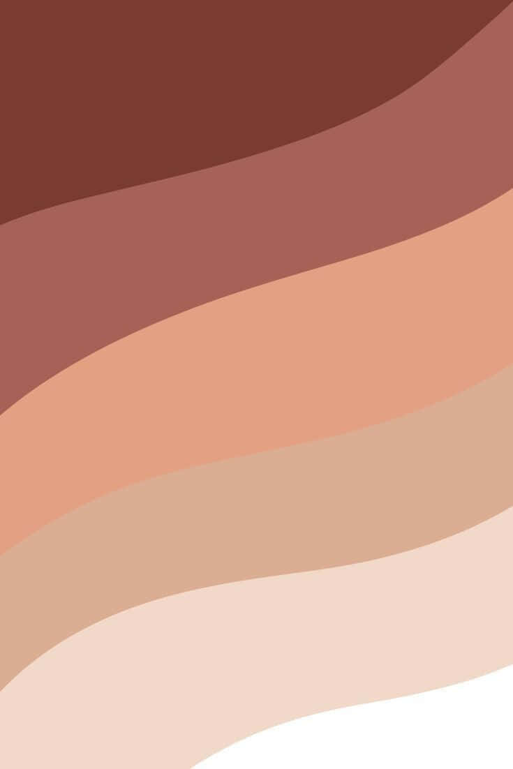 A Color Gradient Of Beige, Brown And Beige