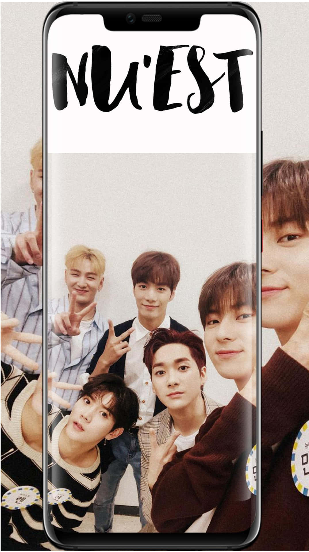 Nuestkpop Boy Group Handy (or Nuest Kpop Boy Group Smartphone) Wallpaper