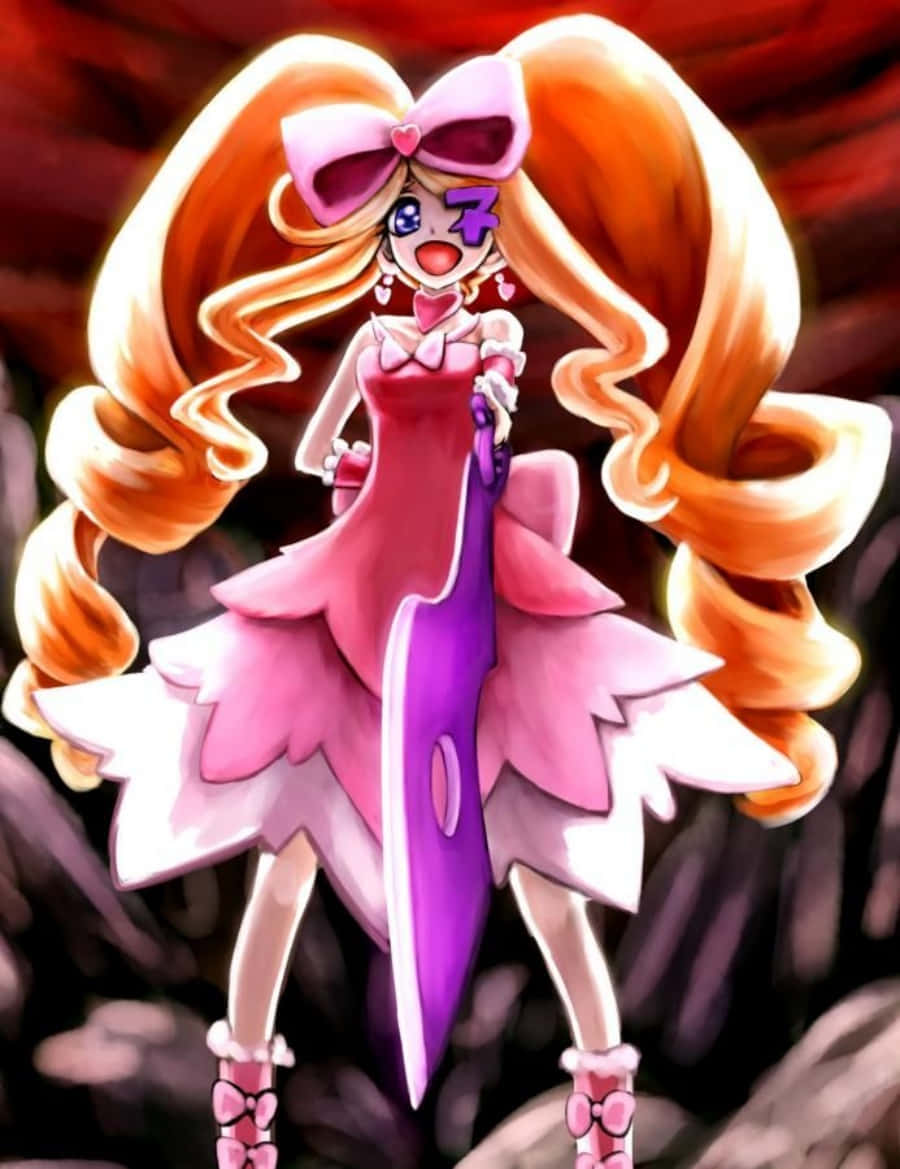 Nui Harime strikes a pose in her signature style Wallpaper