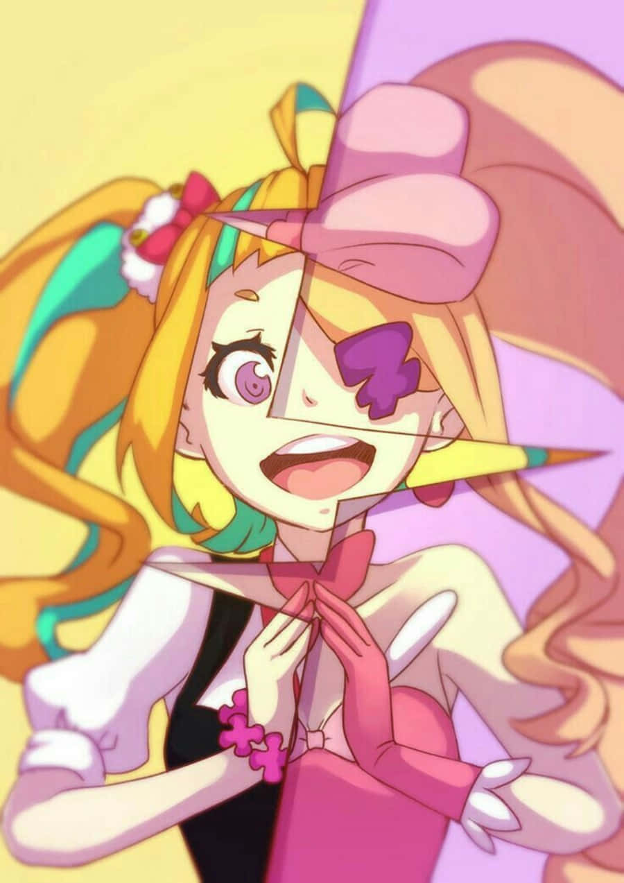 Nui Harime smirking in her glamorous outfit Wallpaper