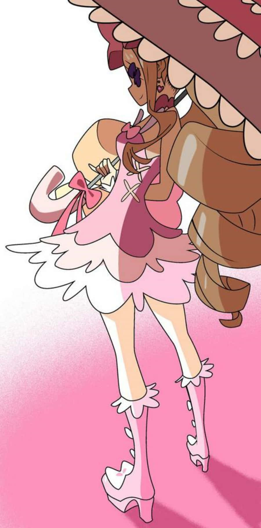 Nui Harime striking a pose in her signature style Wallpaper