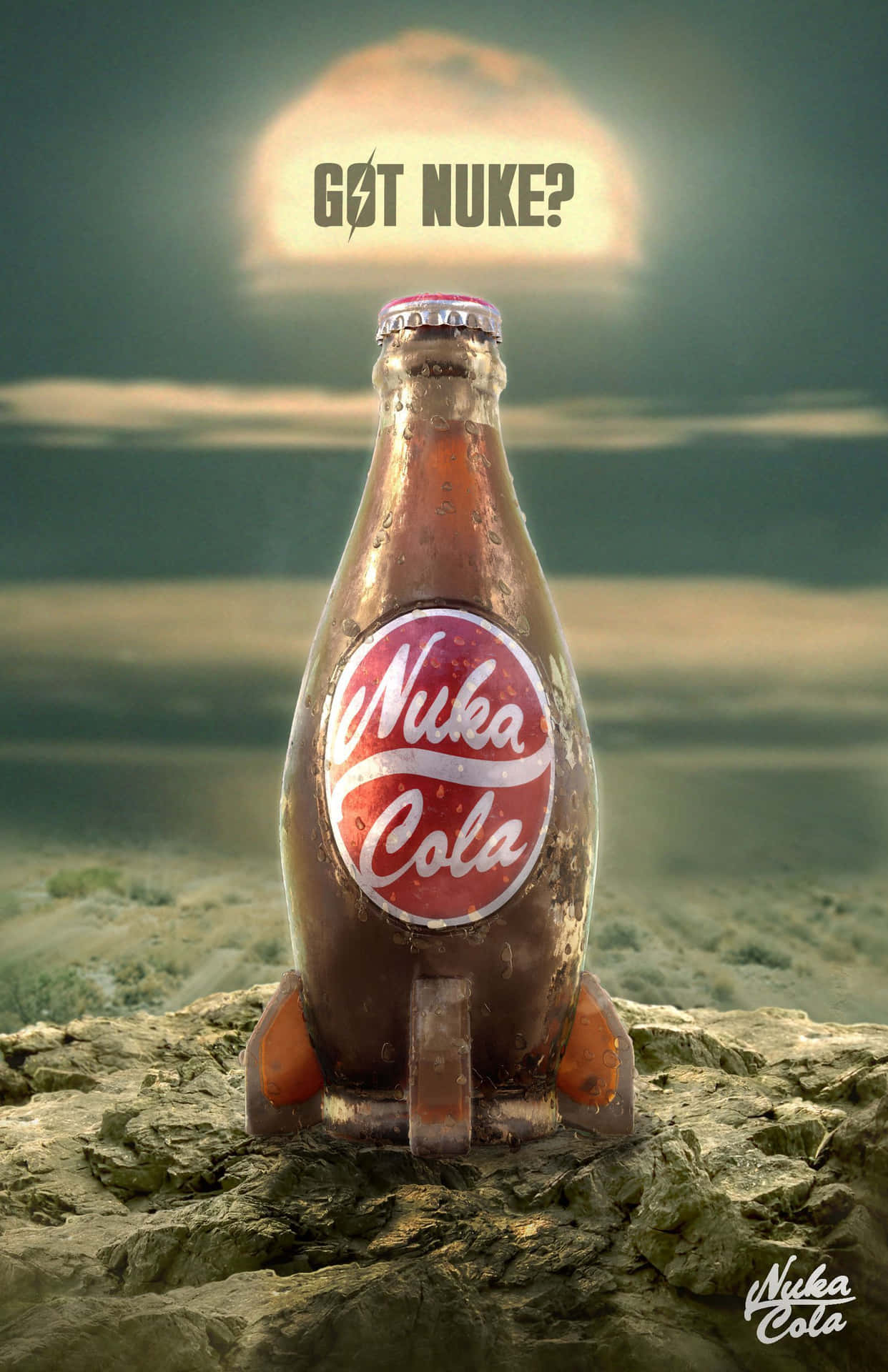 Quench Your Thirst with Nuka Cola Wallpaper