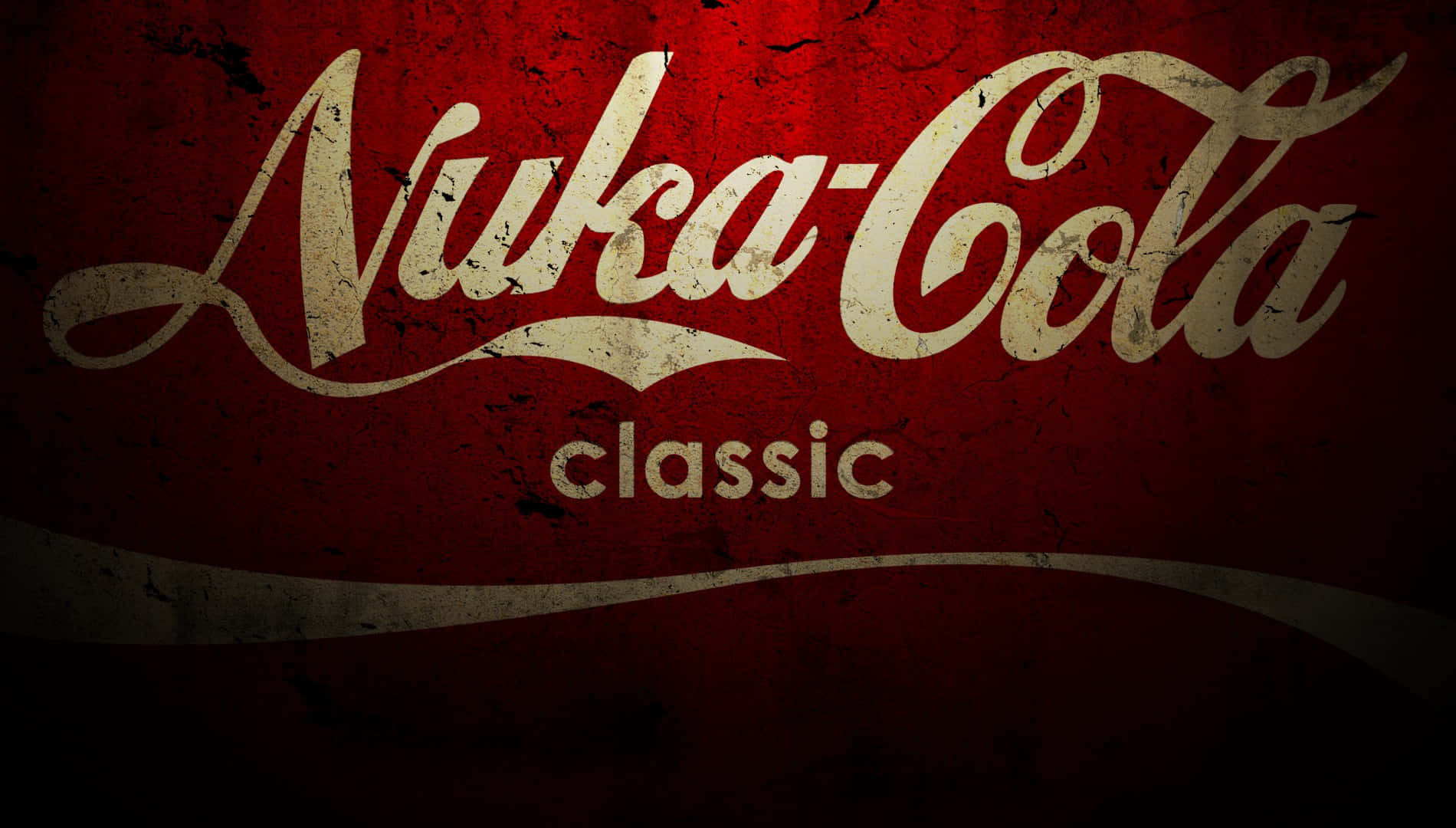 Opfrisk dig selv med et ikonisk Nuka Cola tapet. Wallpaper