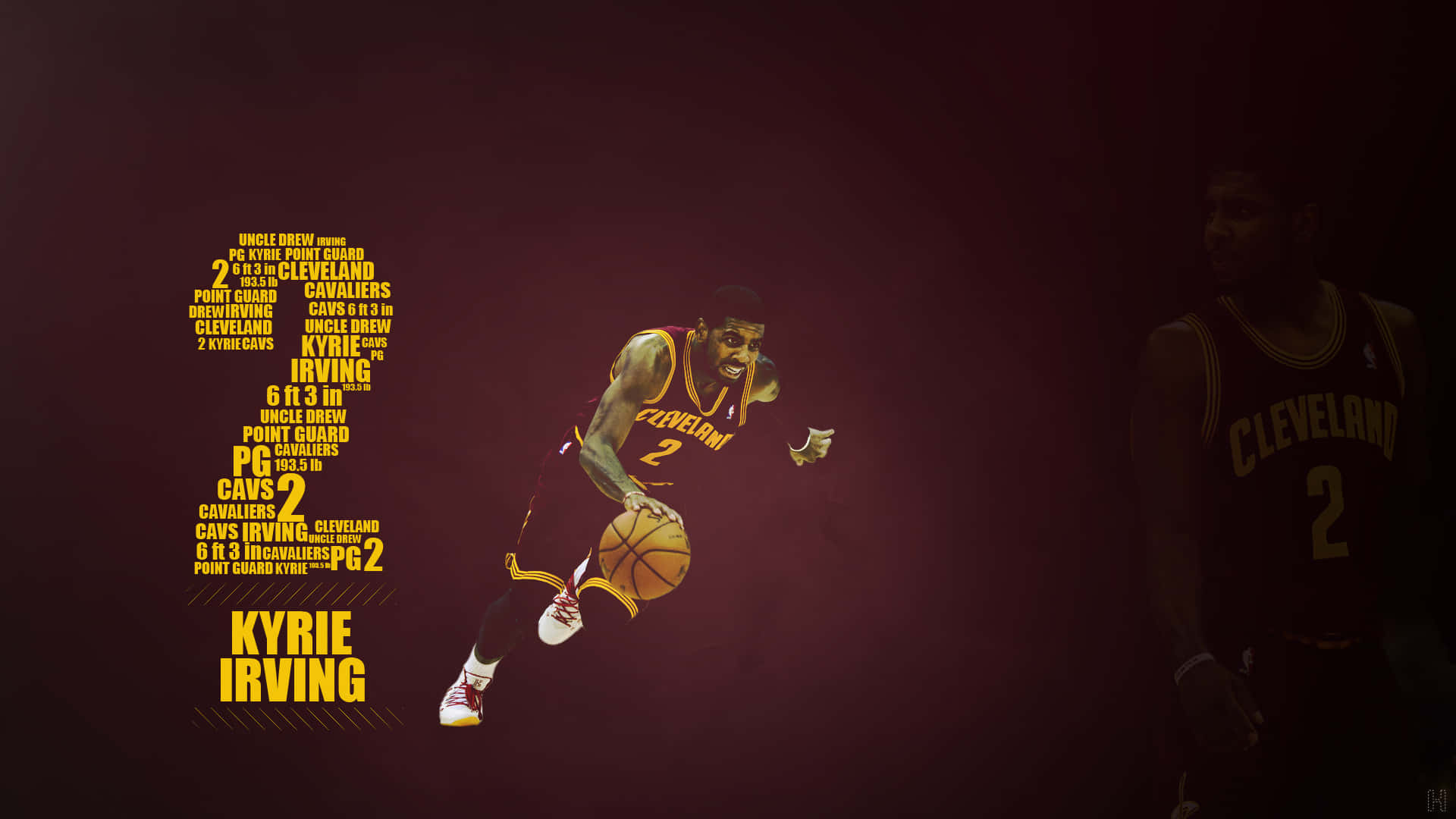 Number 2 Cleveland Cavaliers Basketball Wallpaper