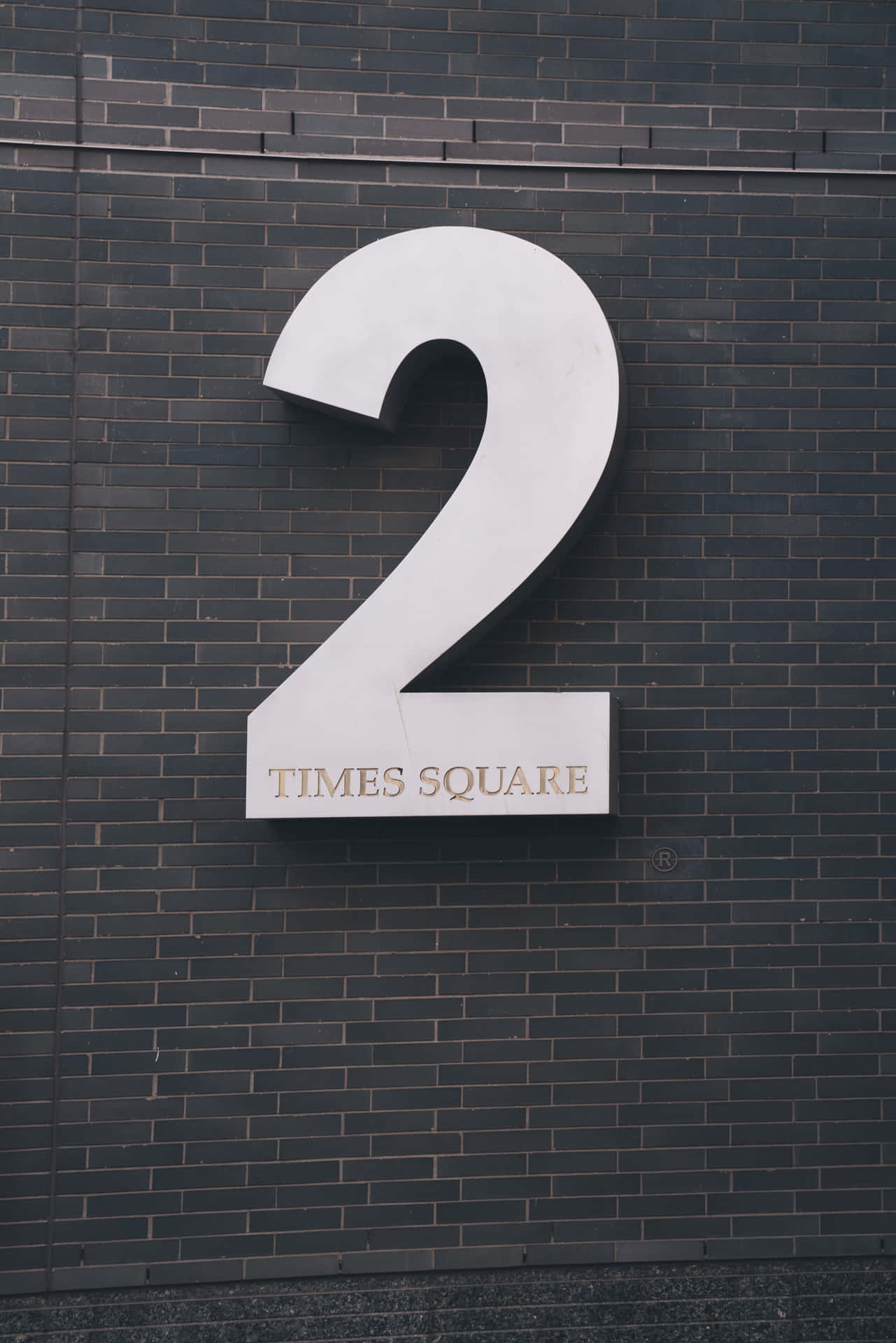 Numero2 Semplice Moderna Times Square Sfondo