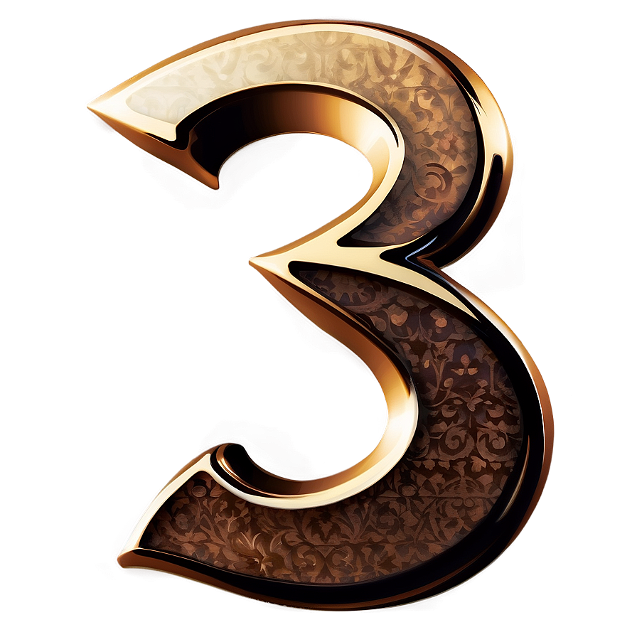 Number 3 Icon Png 05252024 PNG
