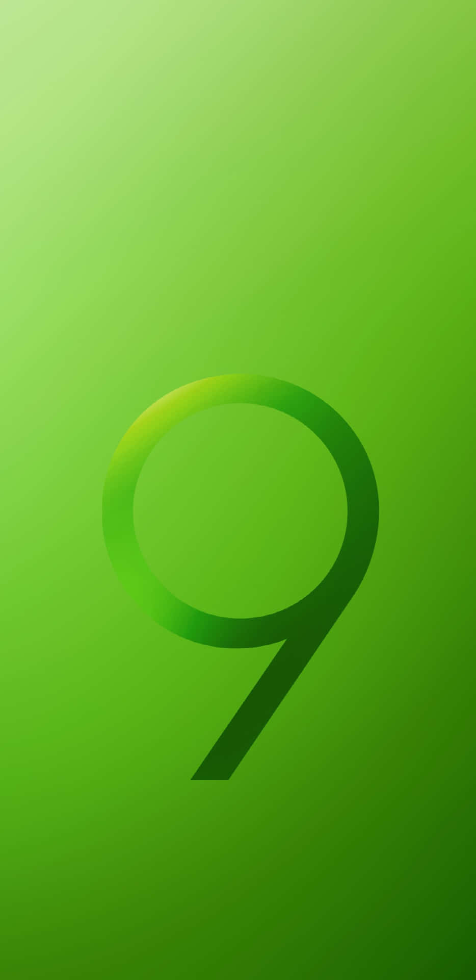 green number 9