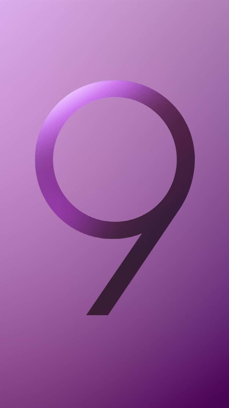 The beauty of number 9 Wallpaper