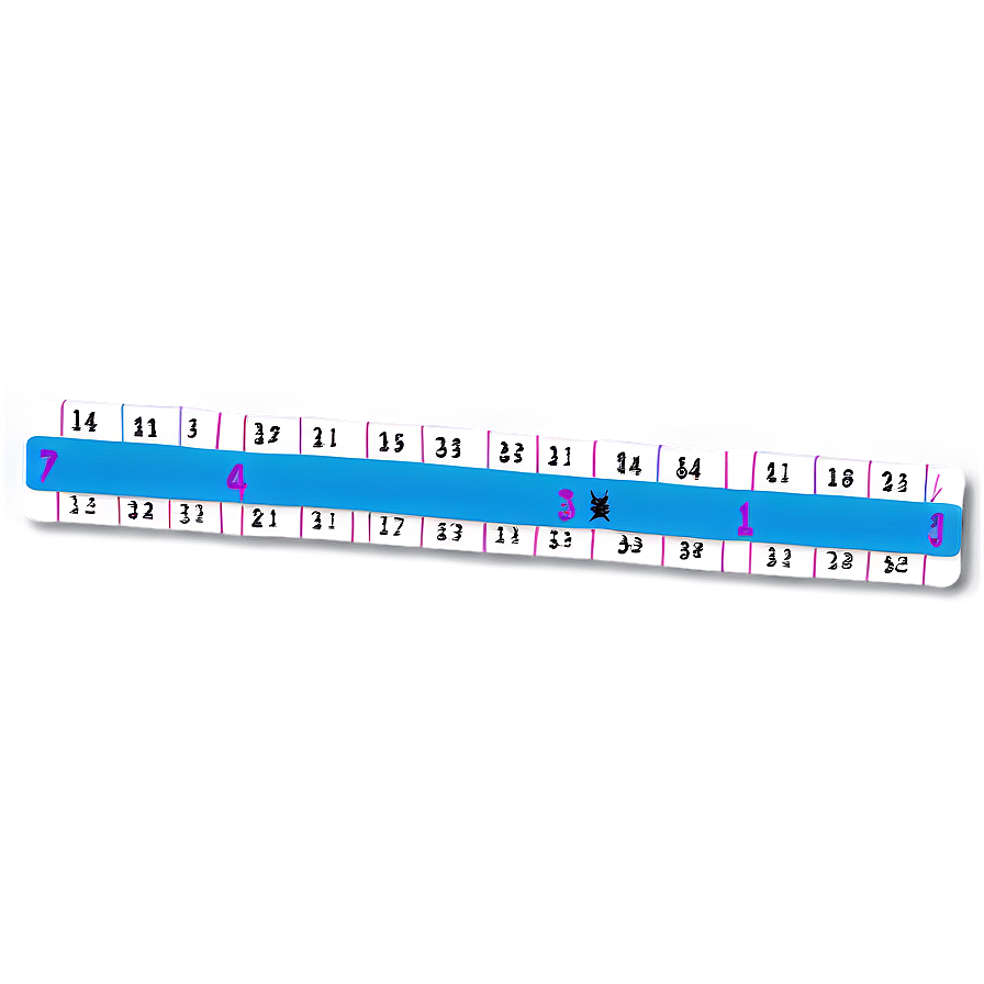 Number Line For Number Sequencing Png 79 PNG