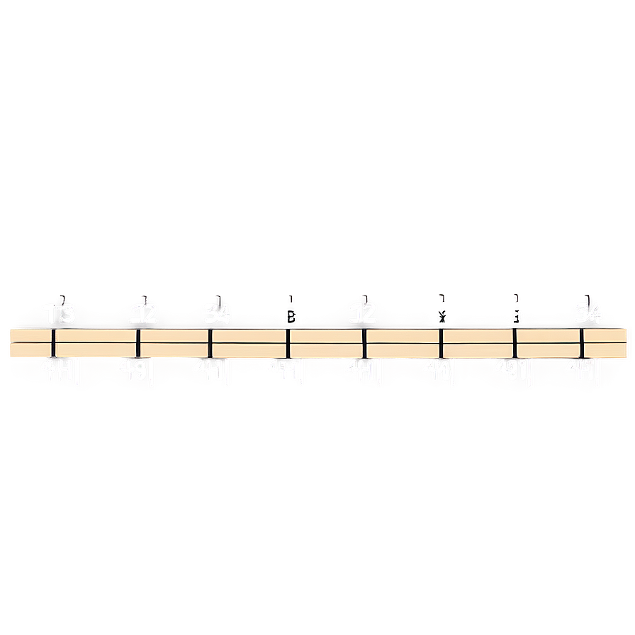 Number Line With Negative Numbers Png 06132024 PNG