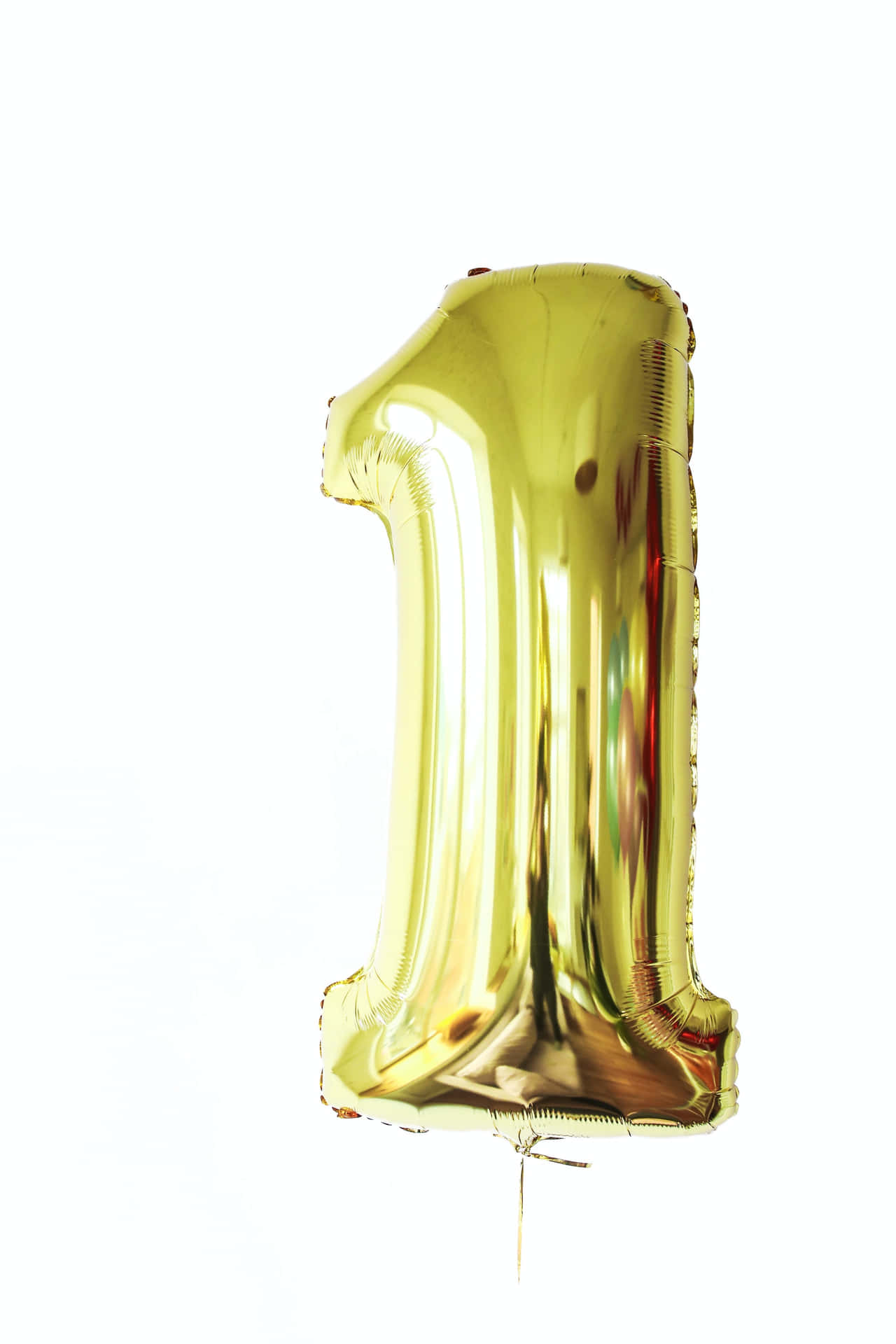 Numero1 Immagine Di Un Palloncino D'oro Per Un Compleanno Speciale.