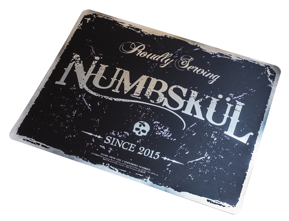 Numbskull Blackboard Design Mat PNG