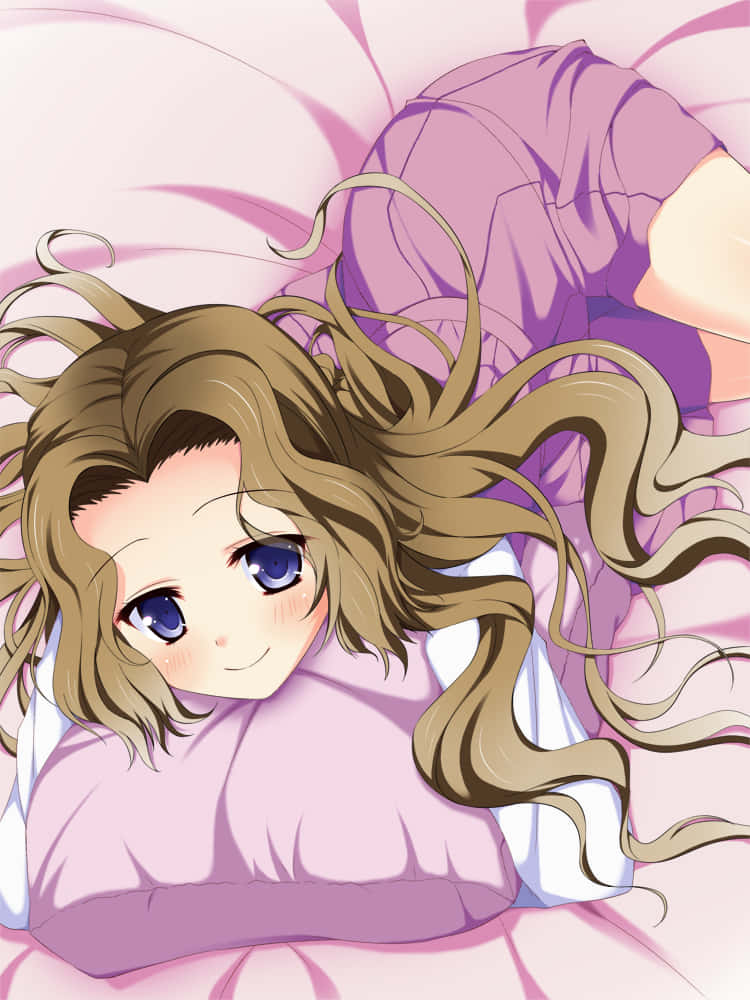 Nunnally Lamperouge in a Serene Moment Wallpaper