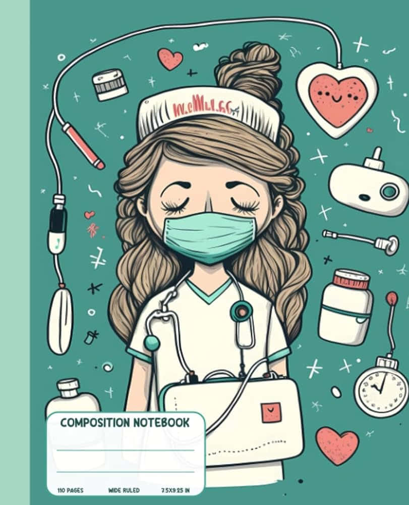 Nurse Aesthetic Artwork Wallpaper