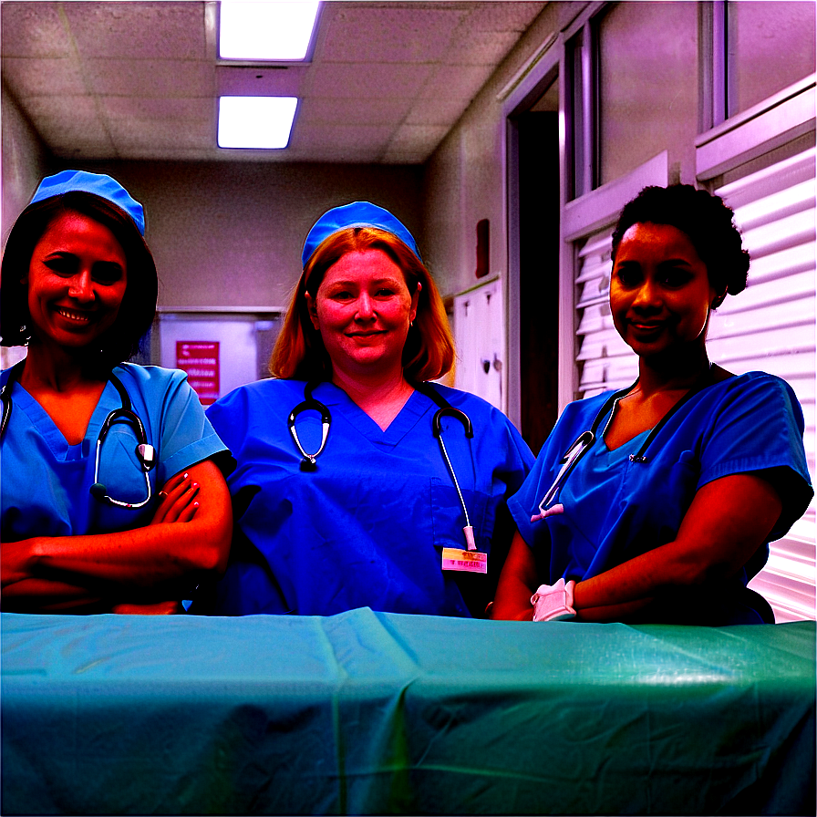 Download Nurse And Surgical Team Png 05242024 | Wallpapers.com