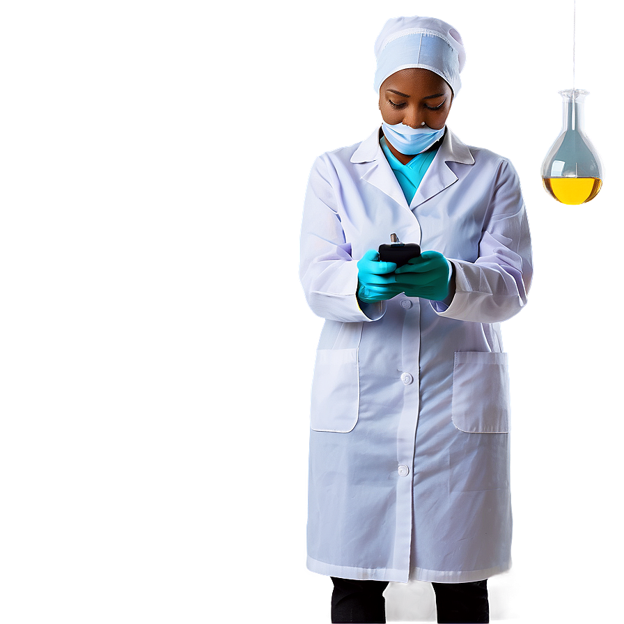 Nurse In Laboratory Png Fag27 PNG