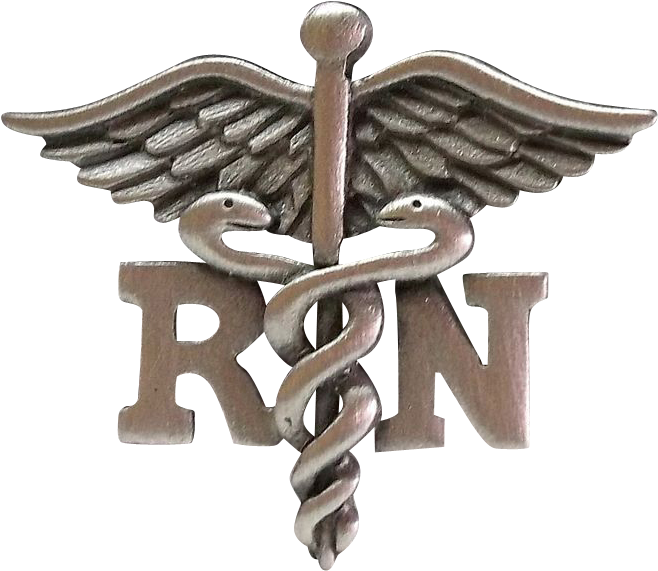 Nurse Medical Symbol Pin PNG