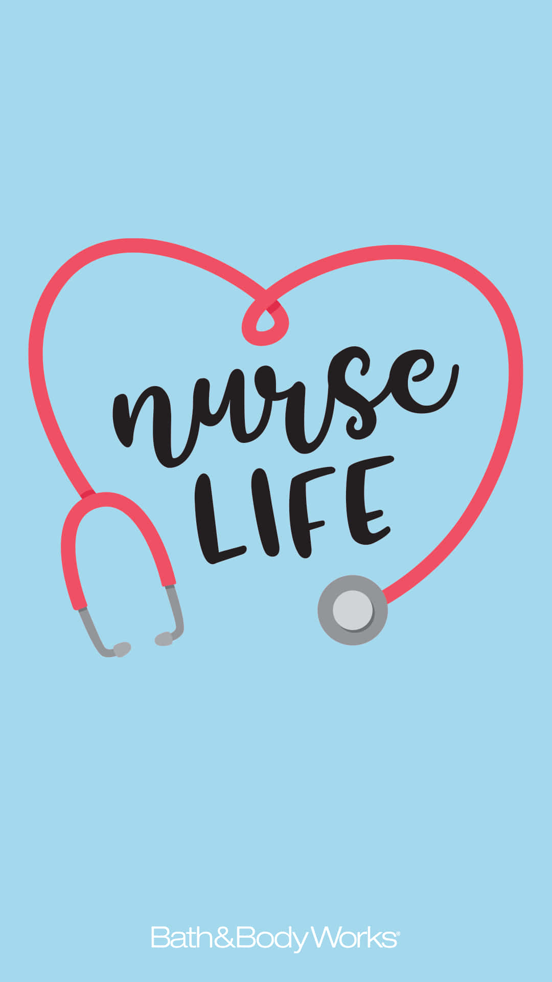 Logotipoda Vida De Enfermeira Papel de Parede