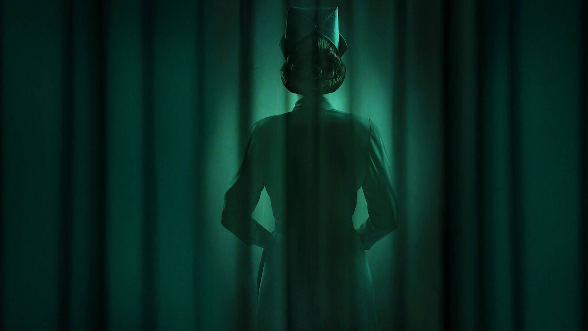 Dramatic Silhouette of Nurse Ratched Wallpaper
