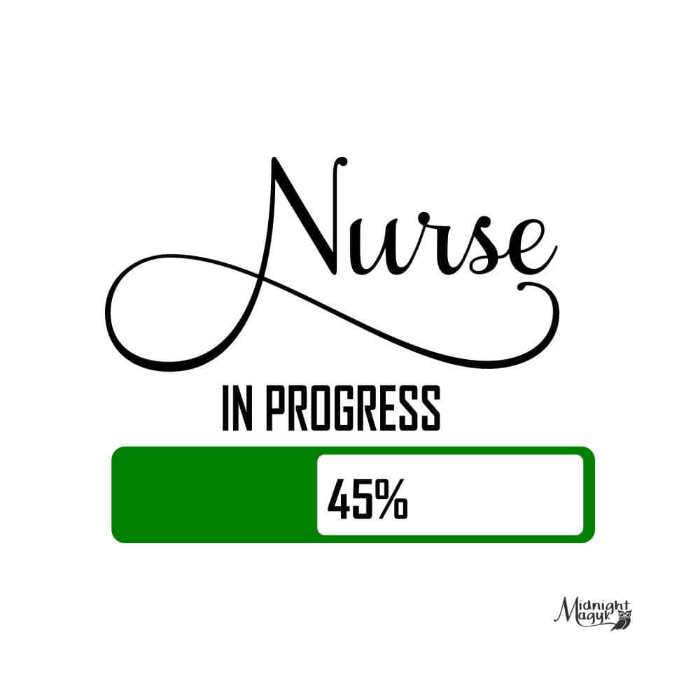 Krankenschwesterim Fortschritt 4 %