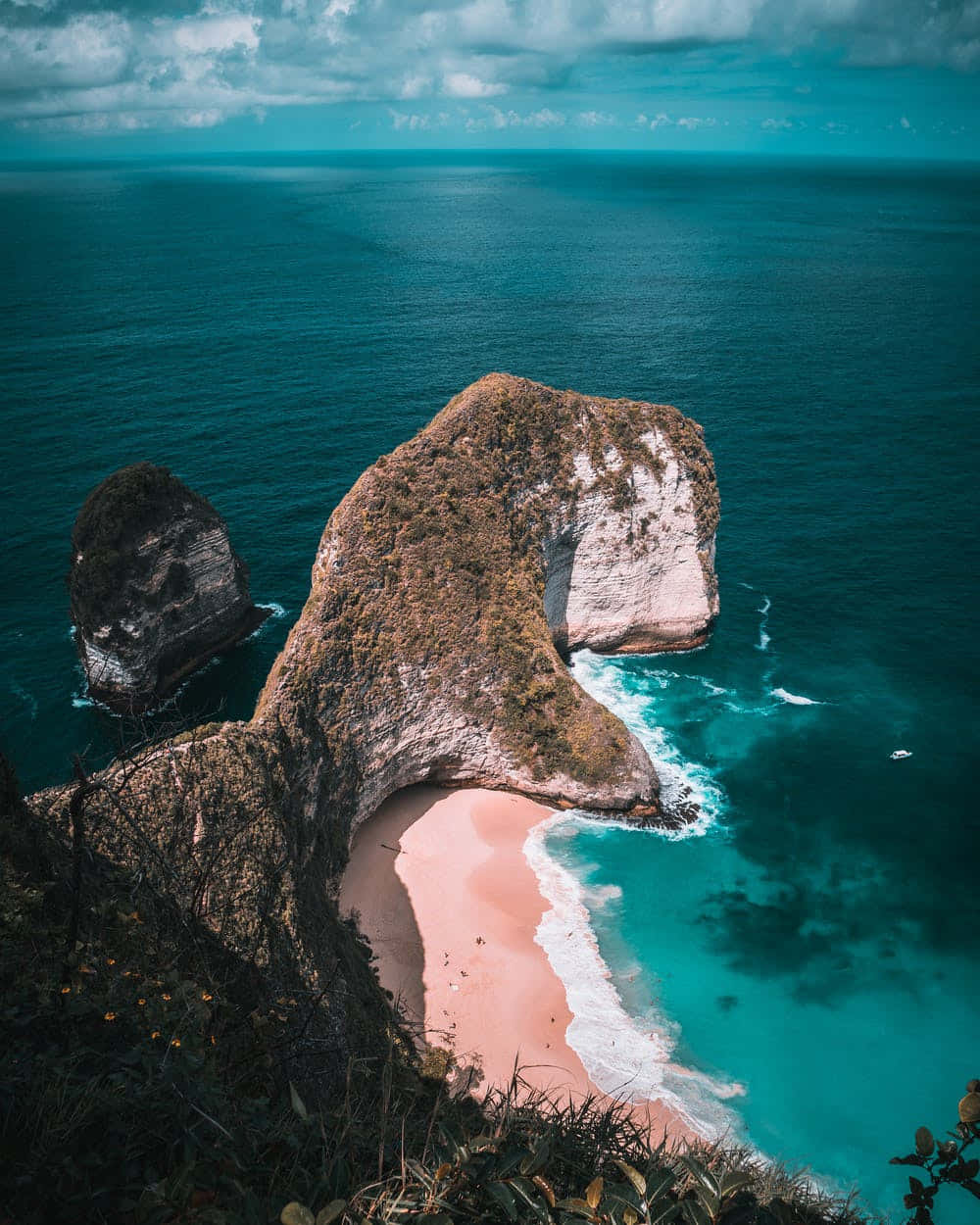 Nusa Penida Bali Indonesia Cliff Beach Wallpaper
