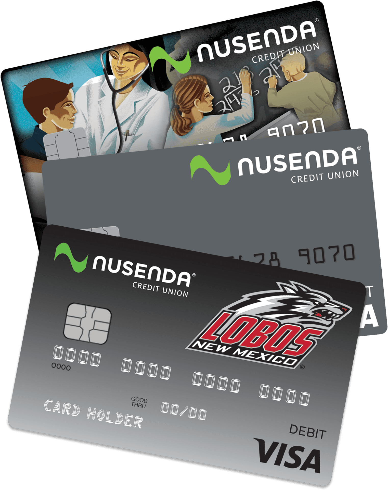 Nusenda Credit Union A T M Cards PNG