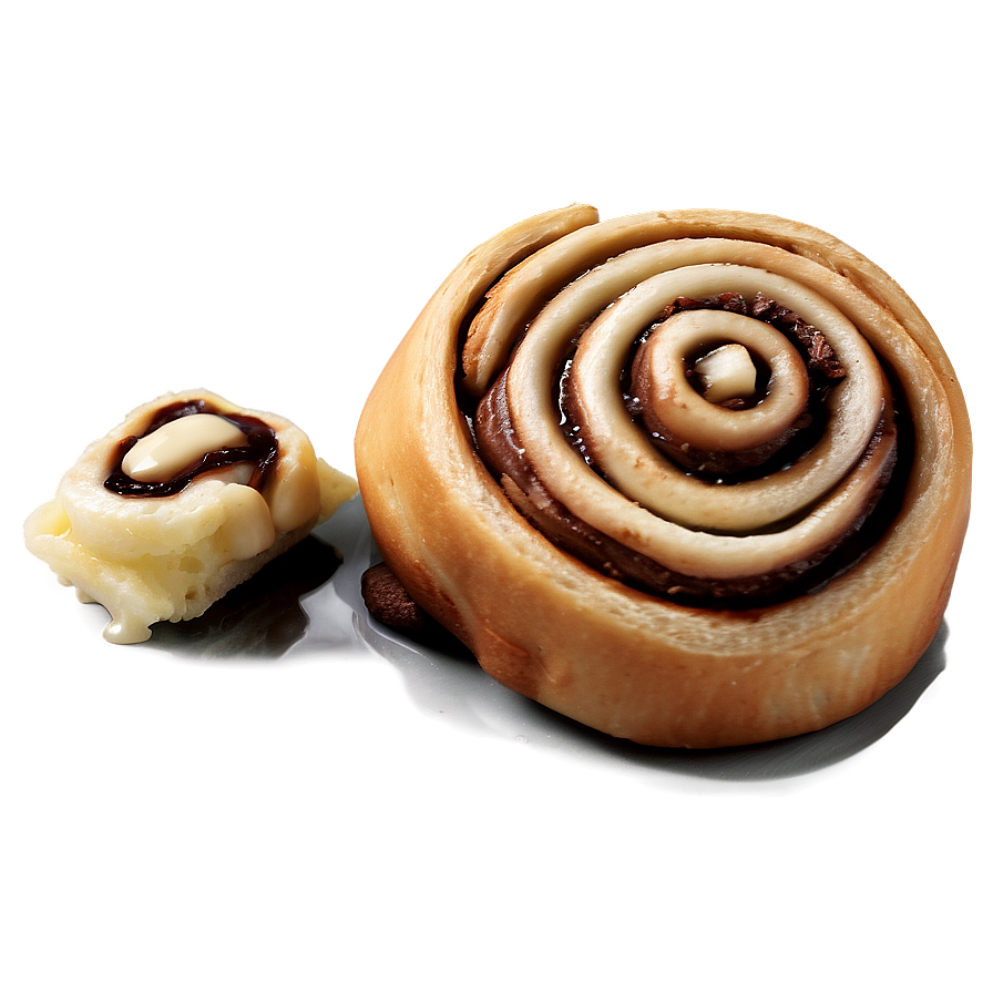 Nutella Stuffed Cinnamon Roll Png Xgo PNG