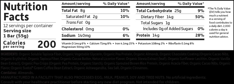 Nutrition Facts Label Blackand White PNG