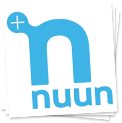 Nuun Logo Stacked Papers PNG