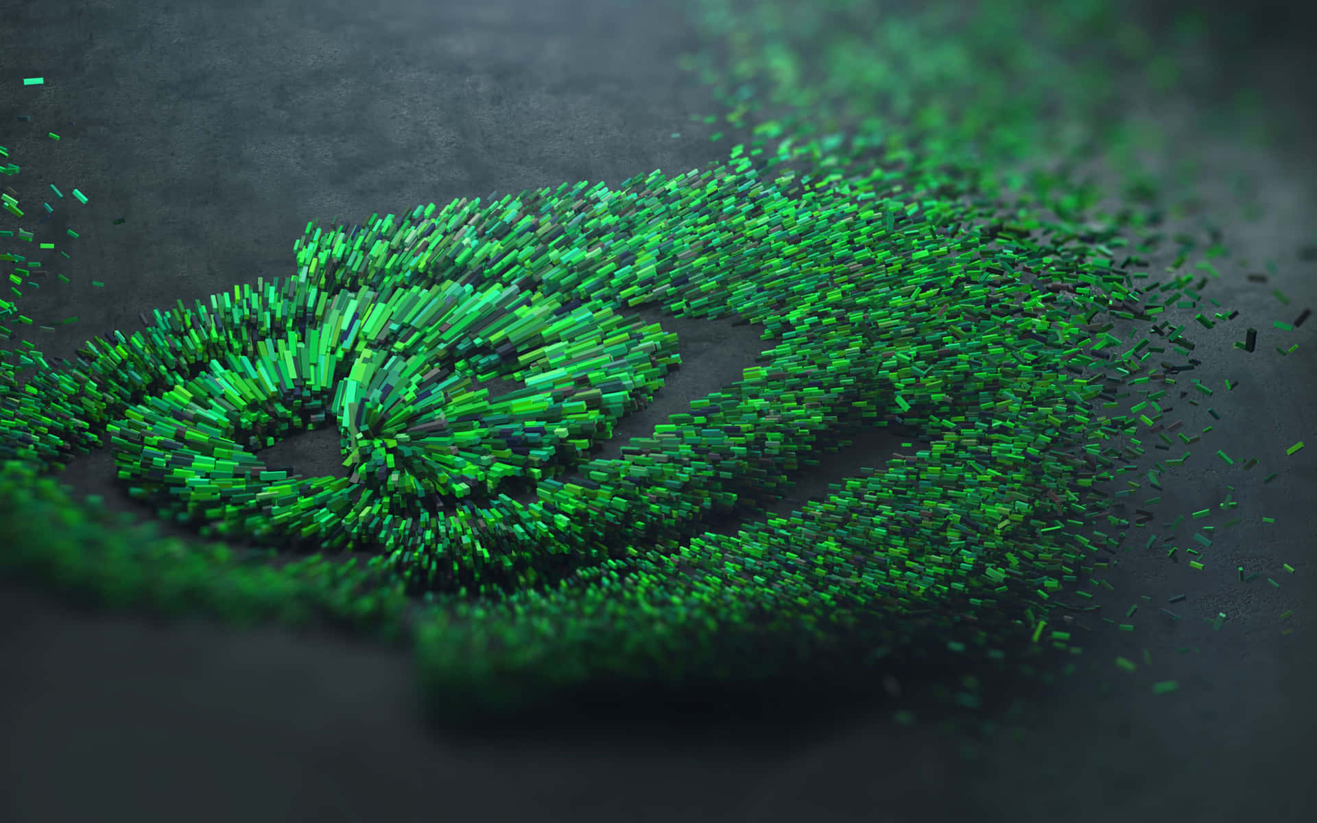 Genießeatemberaubende Visuelle Effekte Mit Nvidia 4k Uhd Grafik Wallpaper