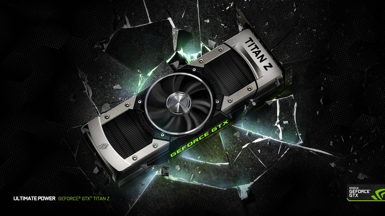 Nvidia Titan Z tapet - Let og simpel. Wallpaper