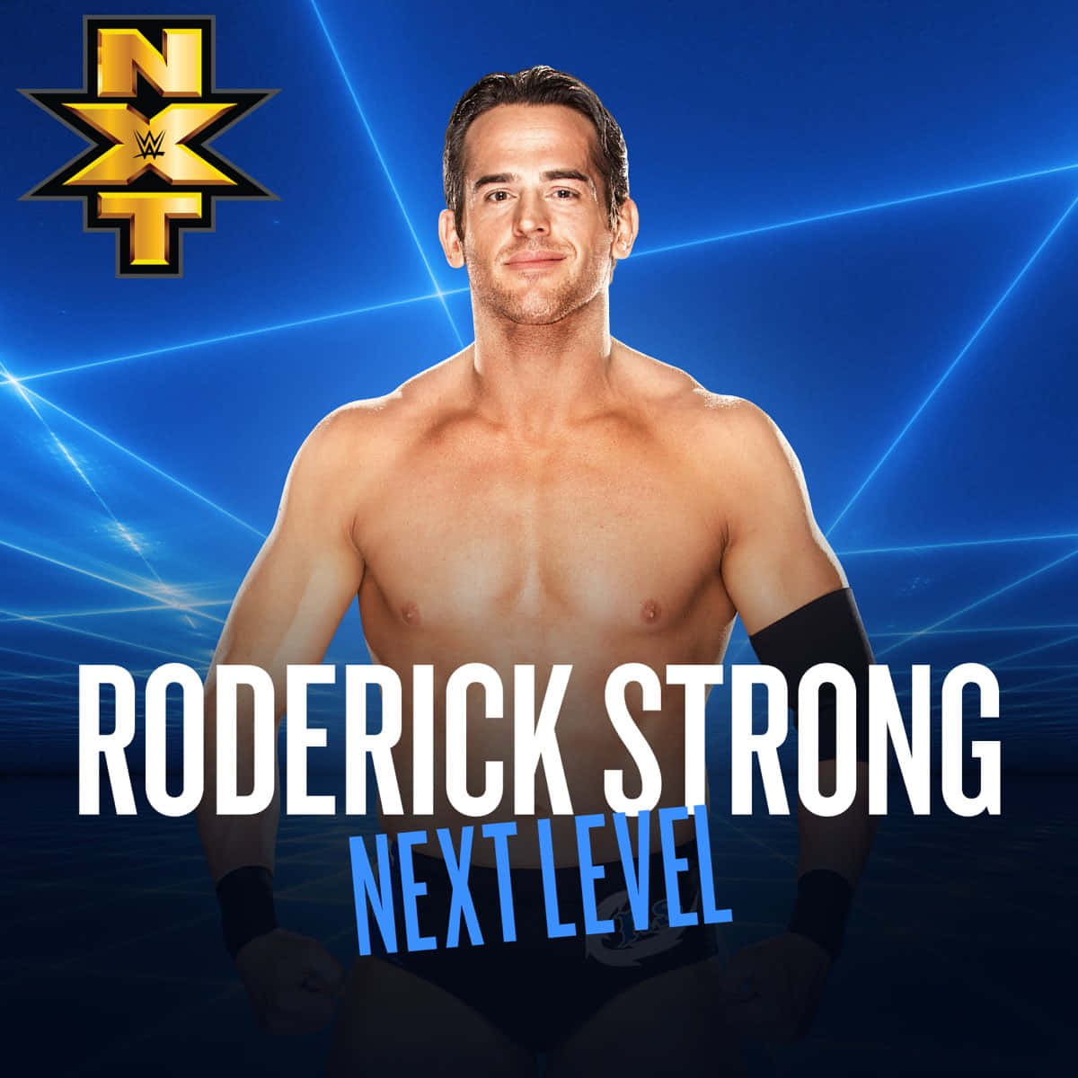 Roderick Strong in full fight mode during an NXT Promo Wallpaper