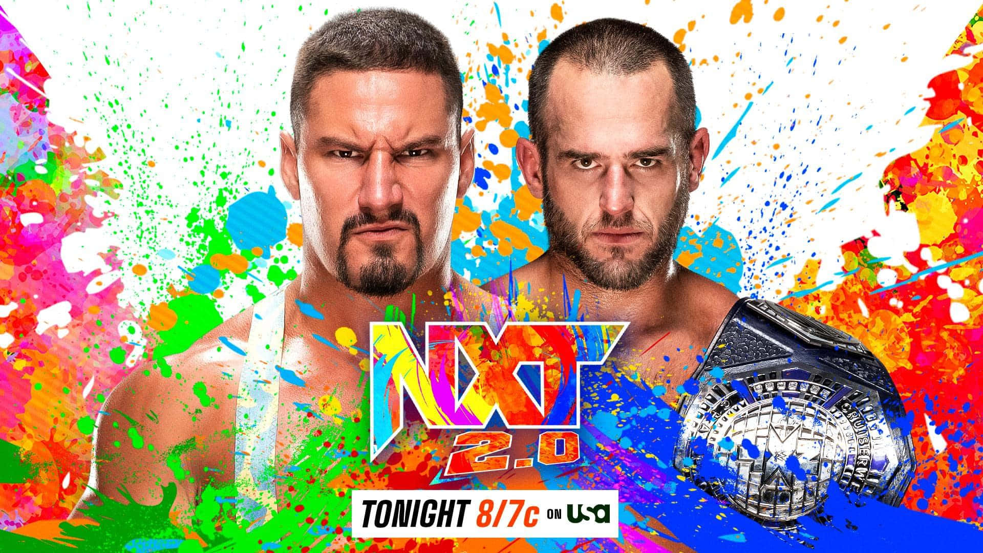 NXT Teaser Plakat Roderick Strong & Matt Riddle Wallpaper