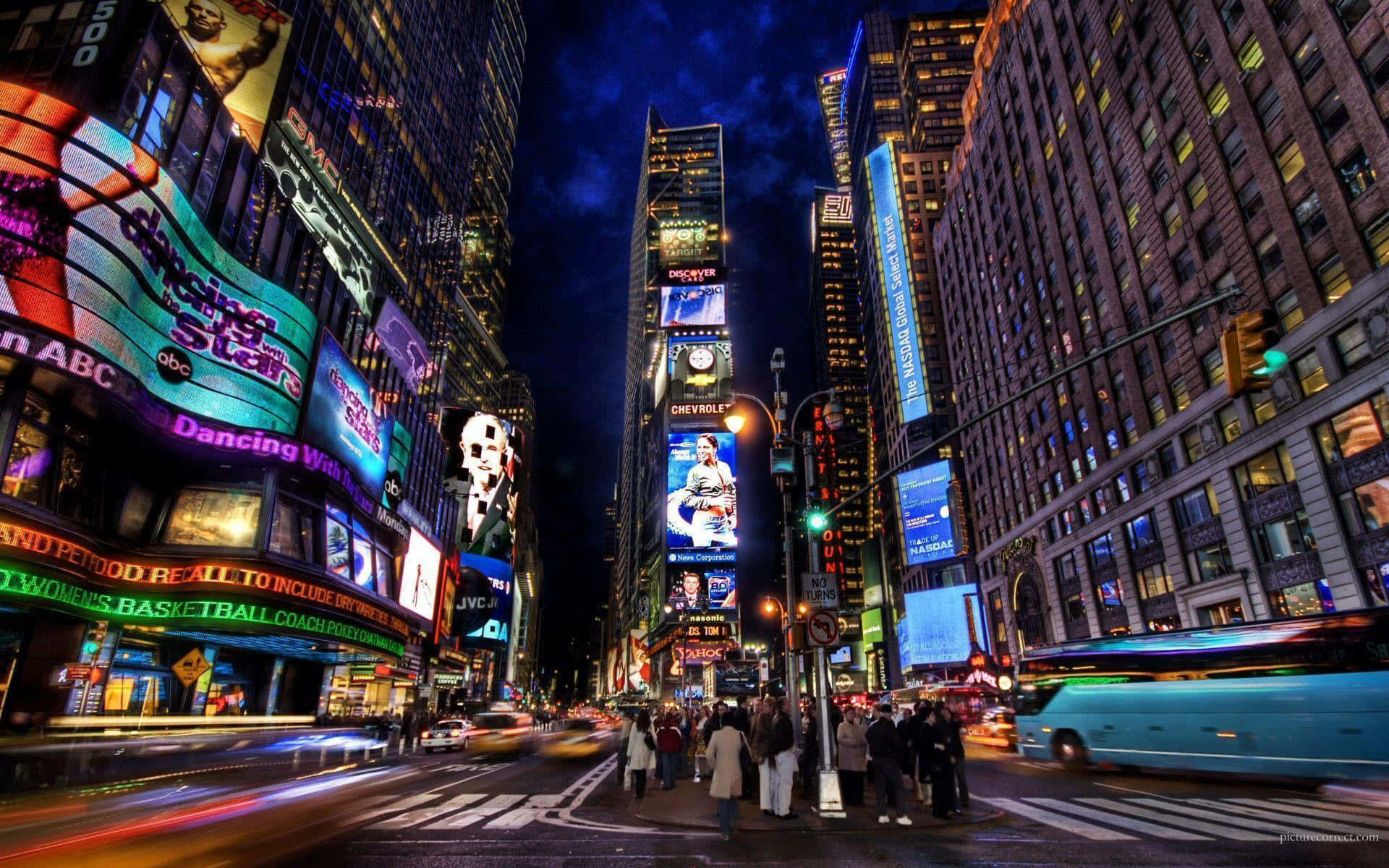 Erkundenund Erleben Sie Die Stadt Der Träume - New York! Wallpaper