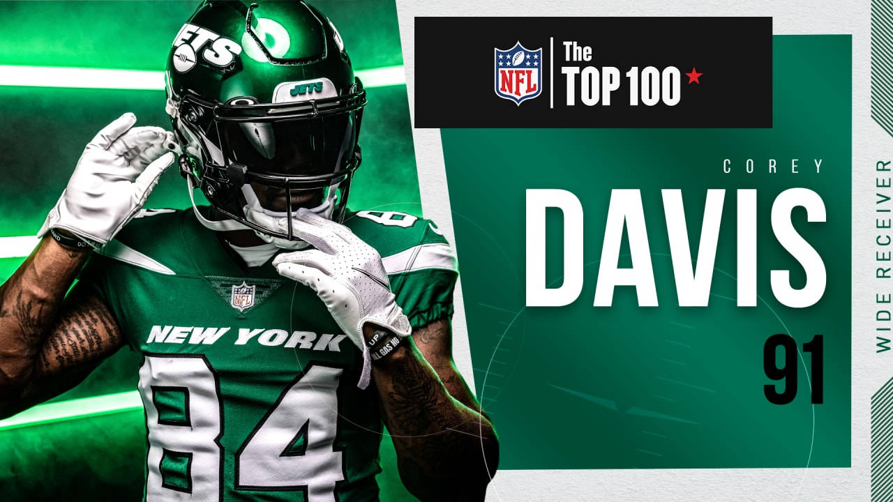 Nyjets Corey Davis Top 100: Ny Jets Corey Davis Topp 100. Wallpaper