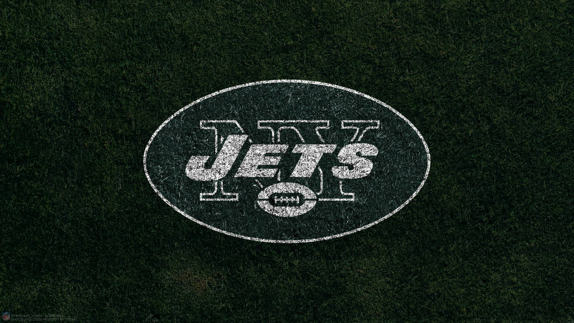 NY Jets Grass Texture Wallpaper