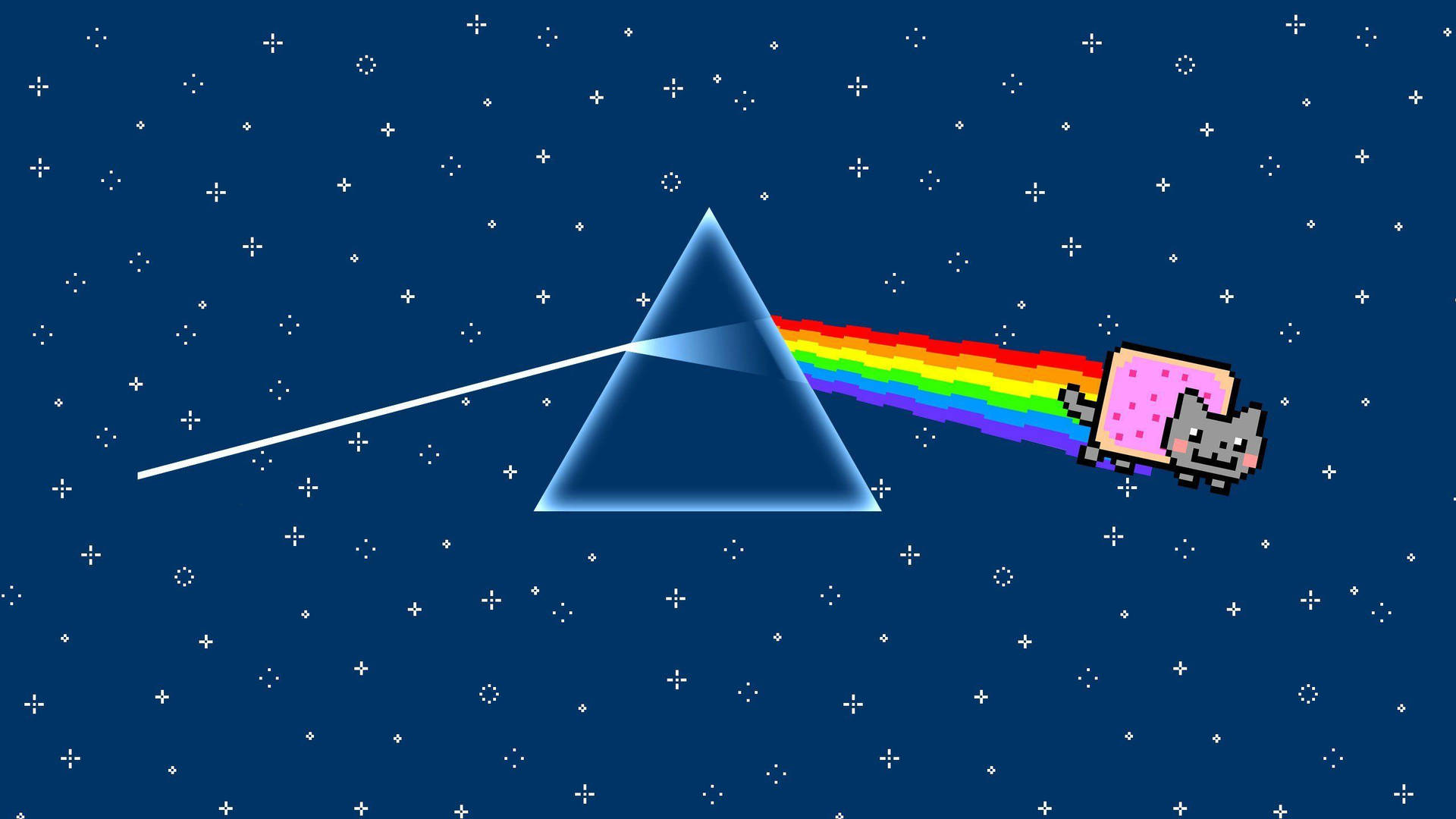 Nyan Cat Prism Wallpaper