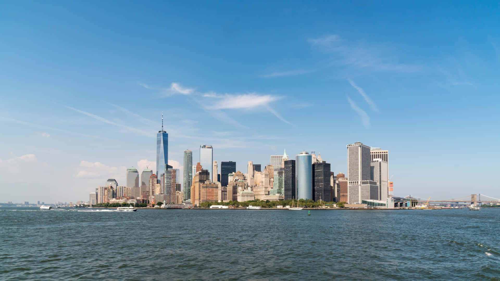 Iconic skyline of New York City, USA