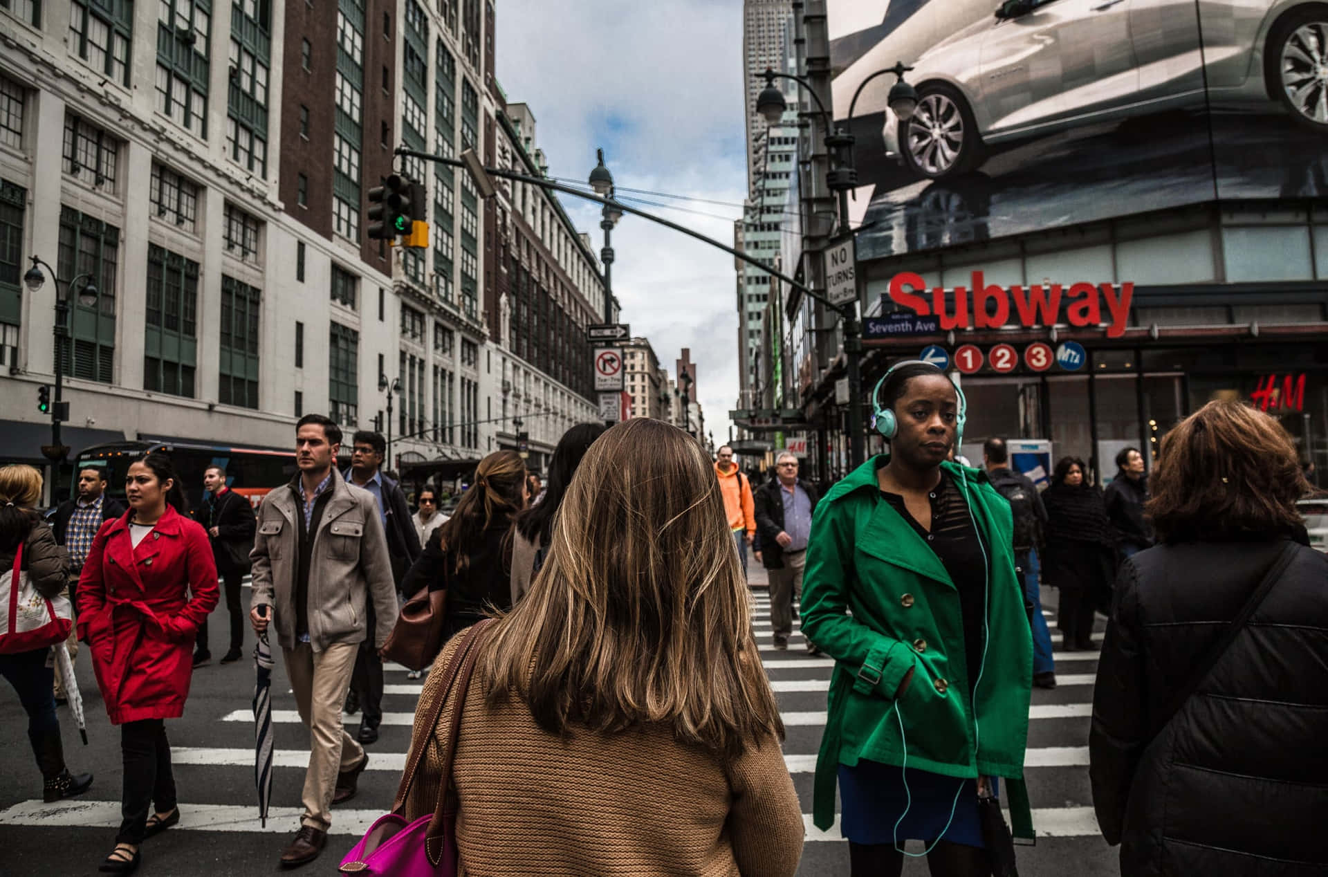 The hustle and bustle of New York City