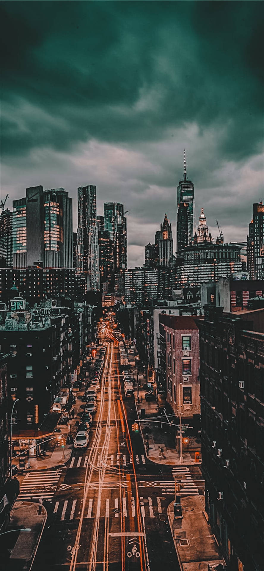 Nyc Life Scenery For Iphone Screens Wallpaper
