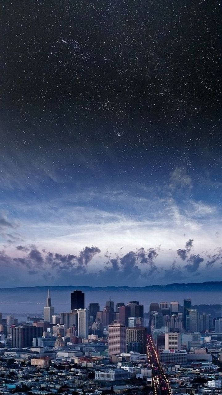 Smsar Den Ikoniska Skyline Av New York City Wallpaper
