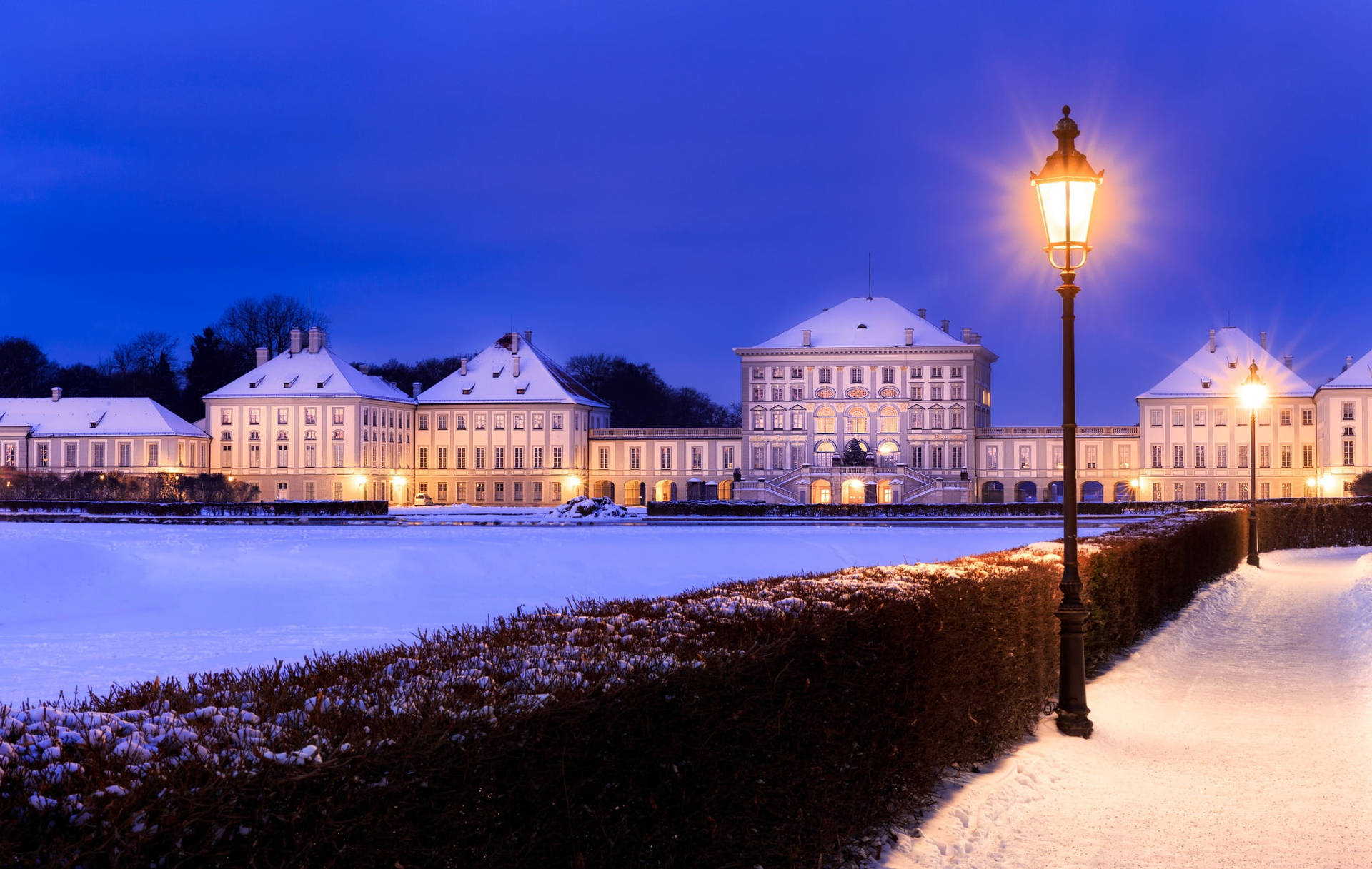 Nymphenburg Palace Munich Winter Picture