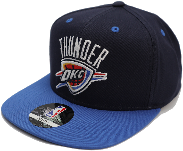 O K C Thunder Baseball Cap PNG