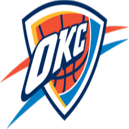 Download O K C Thunder Logo | Wallpapers.com