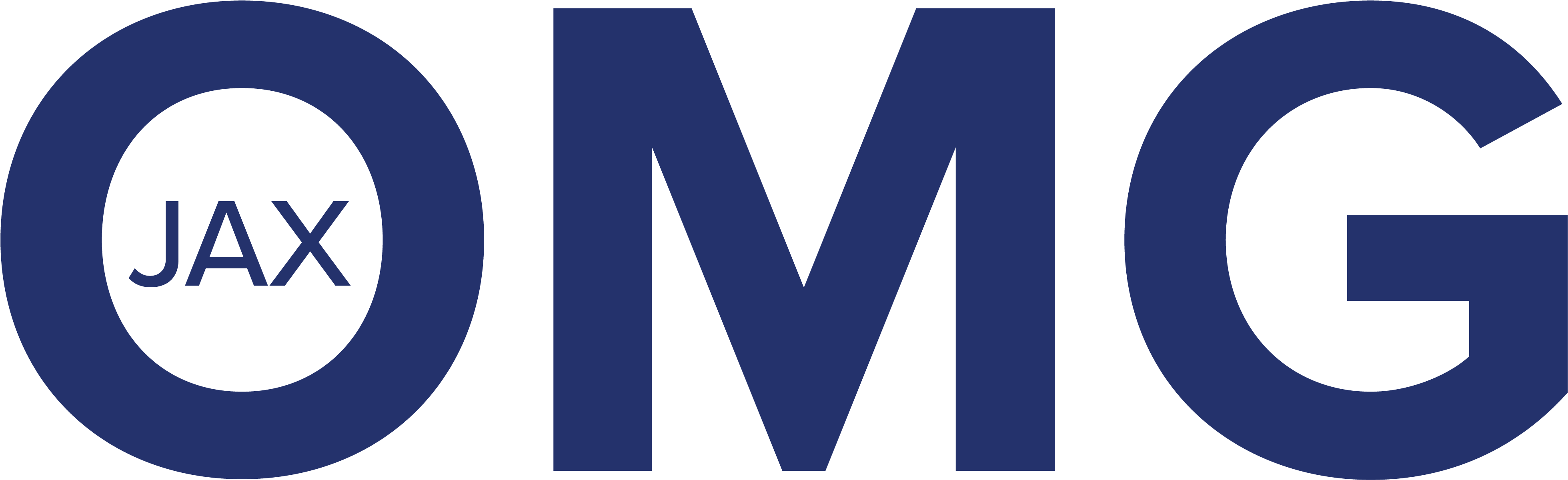 O M G J A X Logo Design PNG