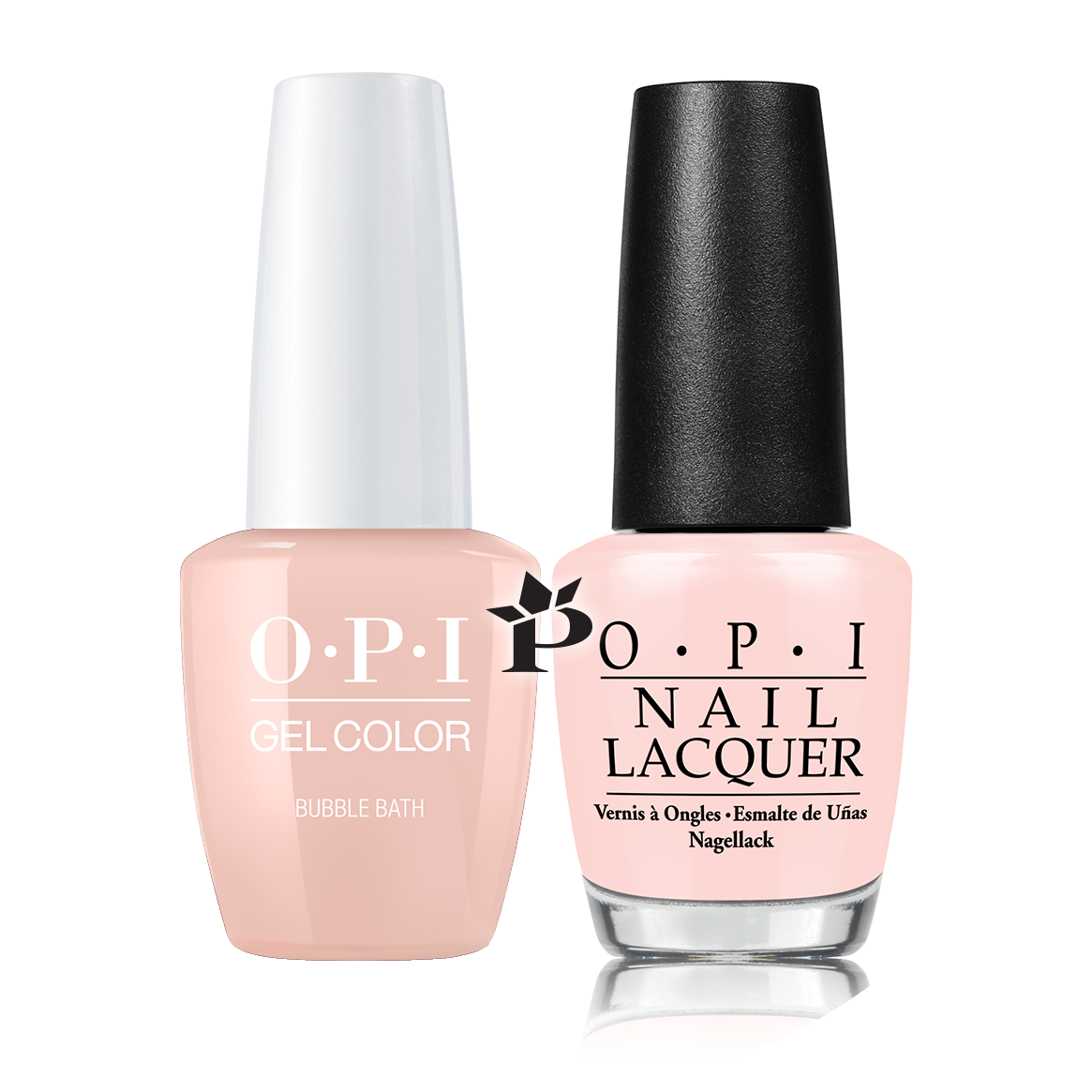 O P I Gel Colorand Nail Lacquer Bubble Bath PNG