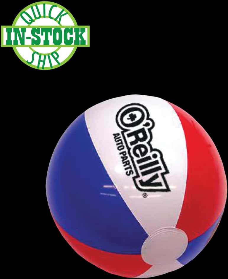 O Reilly Auto Parts Beach Ball Promotion PNG