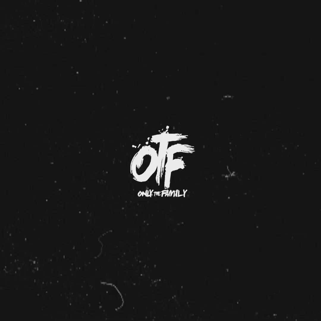 O T F Only The Family Logo Black Background Wallpaper